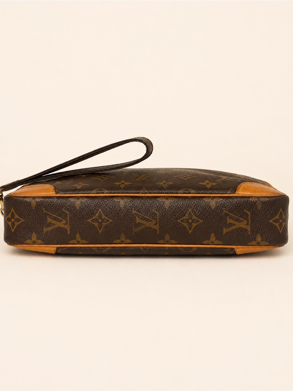 Louis Vuitton Marly Dragonne GM Monogram Wristlet Clutch COA - Picture 7 of 12